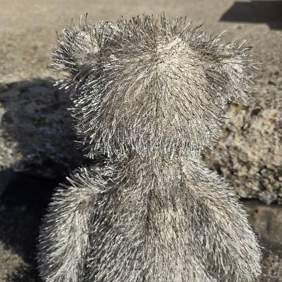 Second Nature Design Simply Irresistible Gray Sad Teddy Bear Plush 2004 - Picture 6 of 9